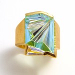 Aquamarine & Gold Ring 2016 Private Collection Deborah Aguado